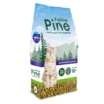Feline Pine - hecha con pino natural libre de polvo.